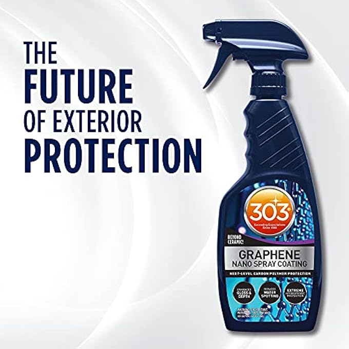 303 313 PRODUCTS GRAPHENE NANO SPRAY COATING - ENHANCED GLOSS FINISH & DEPTH, WATER REPELLENT SPRAY, UV RESISTANT, HELPS PREVENT SCRATCHES, BEYOND CERAMIC COATING FOR CARS, CAR DETAILING SPRAY, 15.5OZ. - Image 5